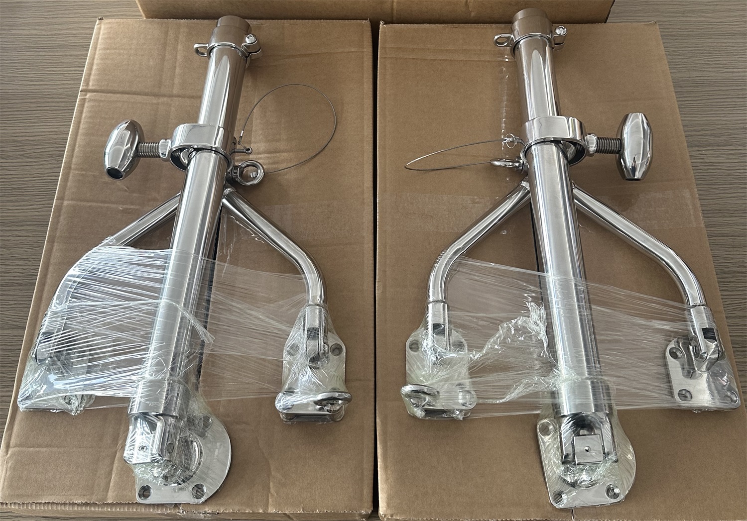 Rozsdamentes acélból készült törlőkészség támaszkodási bázisok horgászbottartó