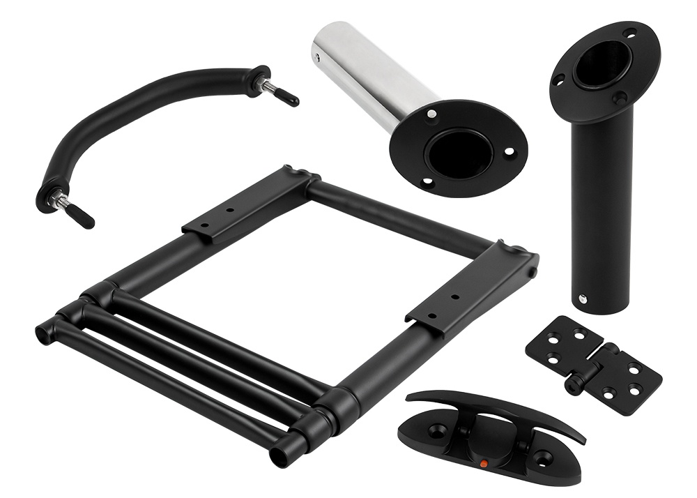 Új matt fekete tengeri hardver alkatrészek