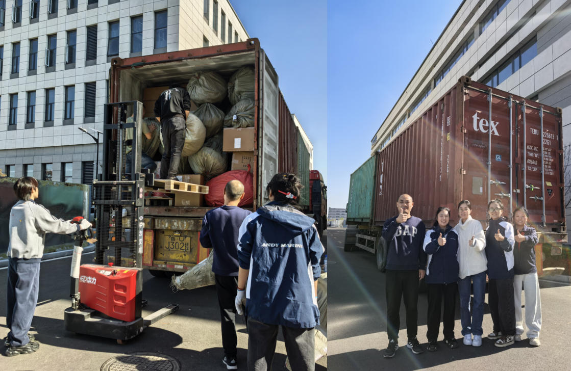 A konténerbetöltés Ausztráliába befejeződött!