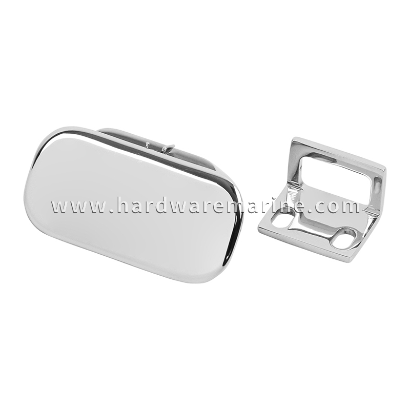 Süllyesztett ajtózár 79 × 40 mm SS 316